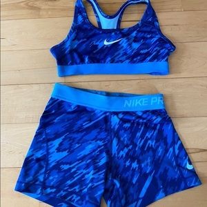 spandex set from nike